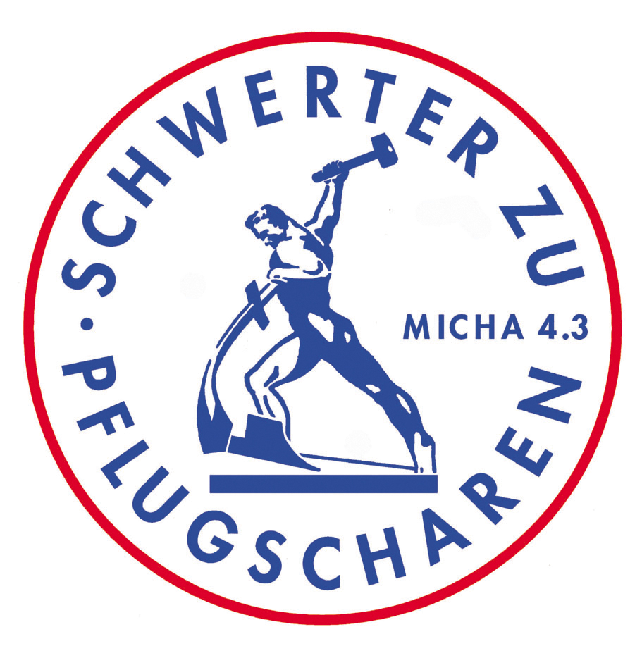 Logo Schwerter zu Pflugscharen